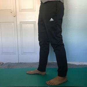 Adidas Fleece Joggers Medium Black